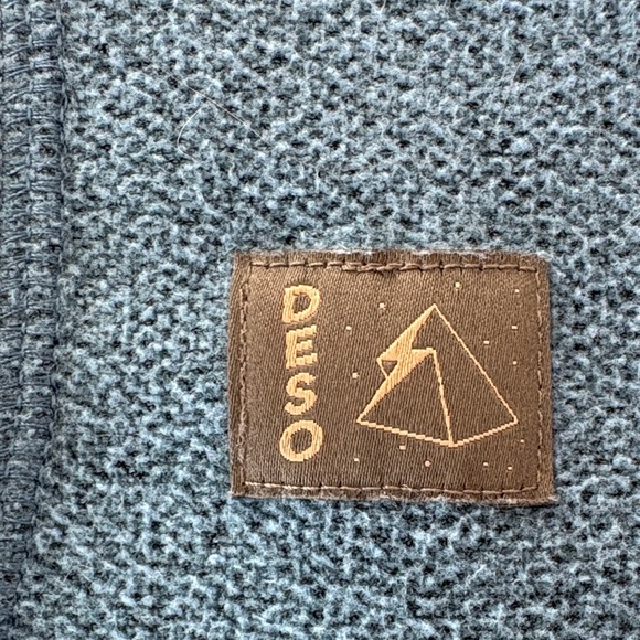 NWT Deso Tallac Small Batch Fleece Pullover in Big Sky Funnel Neck Size XL - Picture 8 of 12